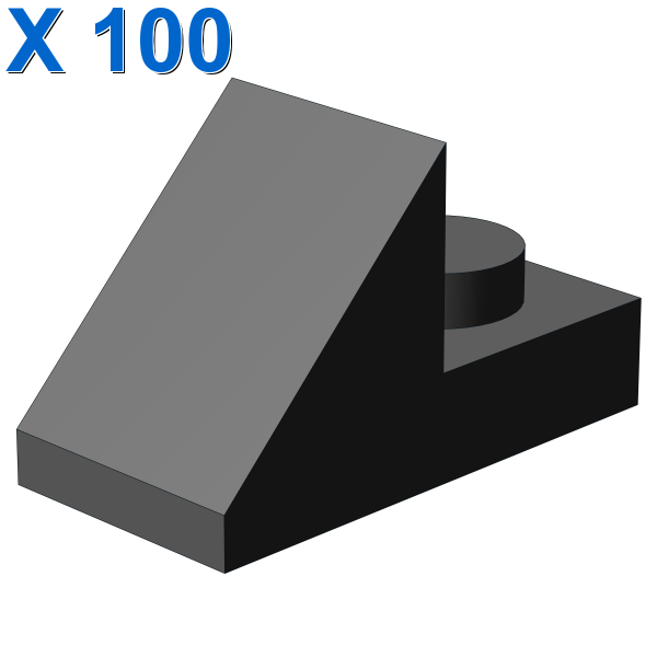 ROOF TILE 1X2 45° W 1/3 PLATE X 100