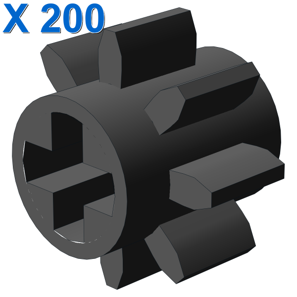 GEAR WHEEL T=8, M=1 X 200