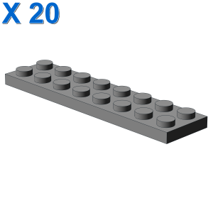 PLATE 2X8 X 20