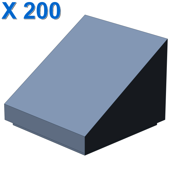 ROOF TILE 1X1X2/3, PC X 200