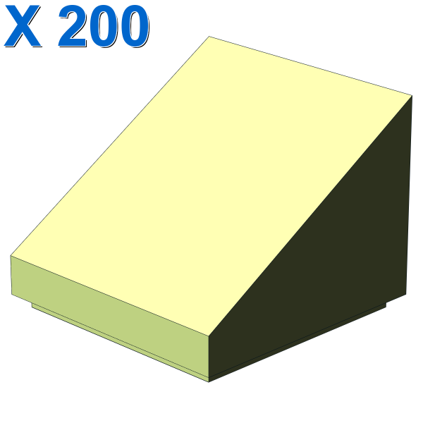 ROOF TILE 1X1X2/3, PC X 200