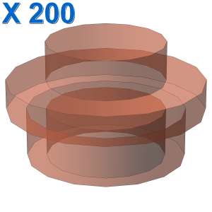 PLATE 1X1 ROUND X 200