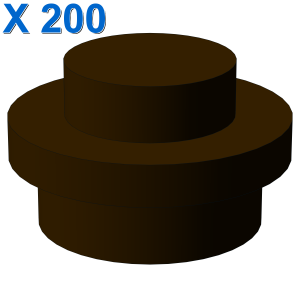 PLATE 1X1 ROUND X 200