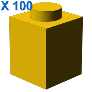 BRICK 1X1 X 100