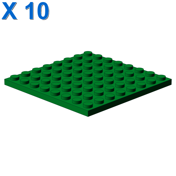 PLATE 8X8 X 10