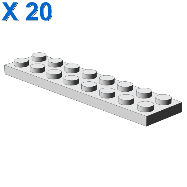 PLATE 2X8 X 20