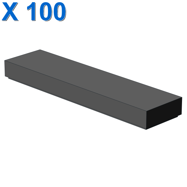 FLAT TILE 1X4 X 100