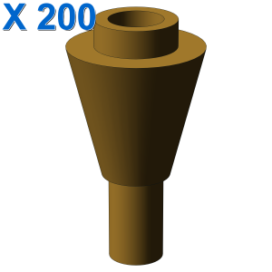 CONE 1X1 INVERTEDE W. SHAFT X 200