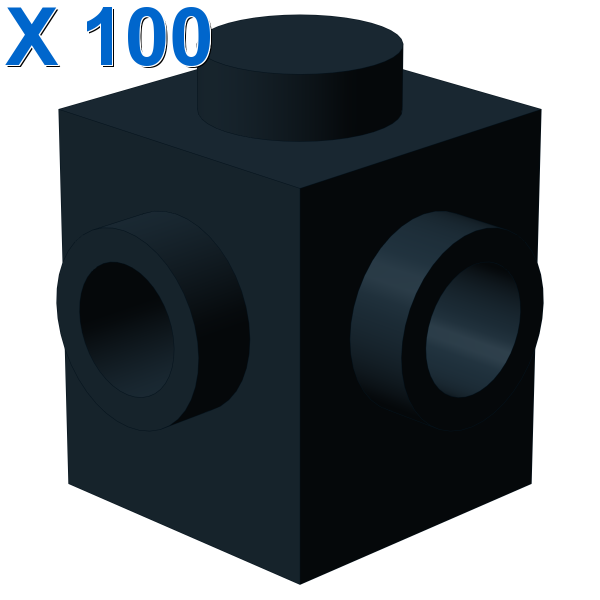 BRICK 1X1, W/ 2 KNOBS, CORNER X 100