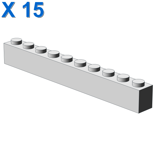 BRICK 1X10 X 15