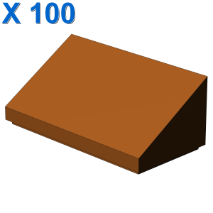 ROOF TILE 1 X 2 X 2/3, ABS X 100