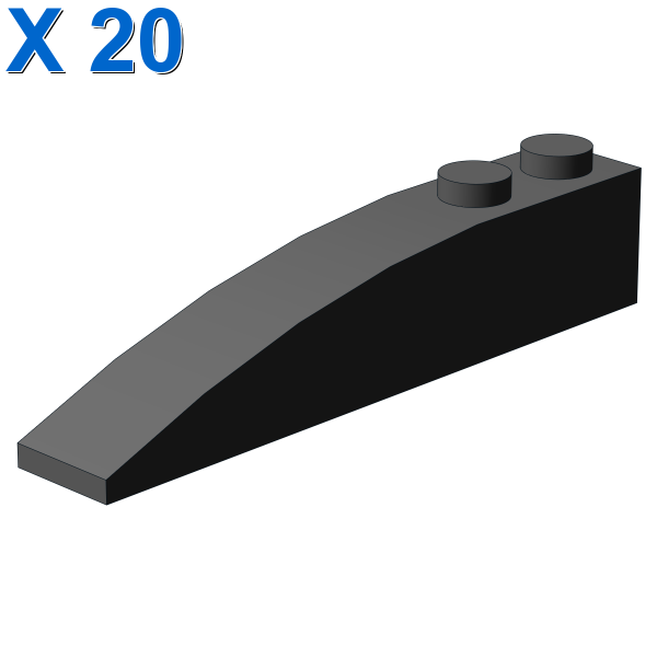 RIGHT SHELL 2X6 W/BOW/ANGLE X 20