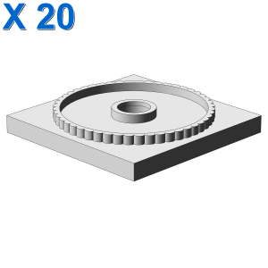 BOTTOM W. TURNTABLE 4X4 X 20