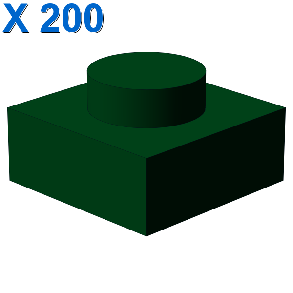 PLATE 1X1 X 200