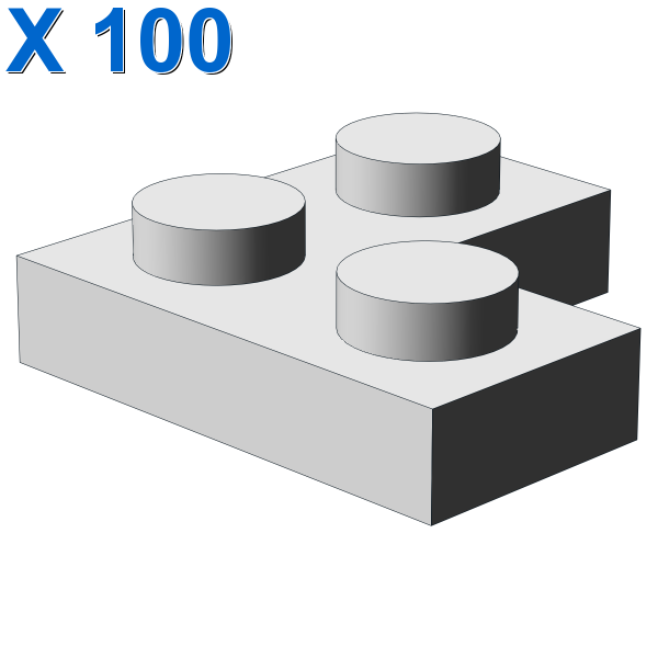 CORNER PLATE 1X2X2 X 100