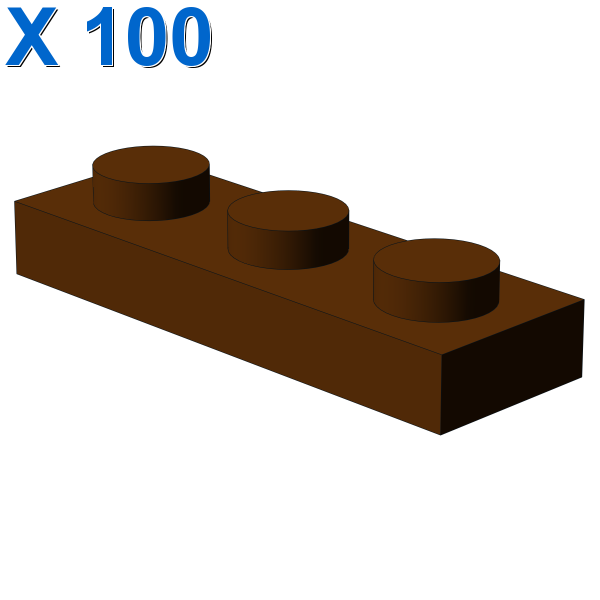 PLATE 1X3 X 100