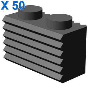 PROFILE BRICK 1X2 X 50