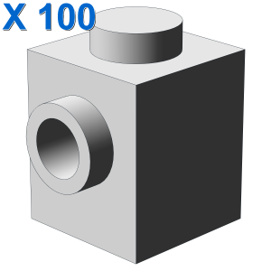 BRICK 1X1 W. 1 KNOB X 100