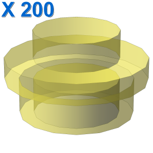 PLATE 1X1 ROUND X 200