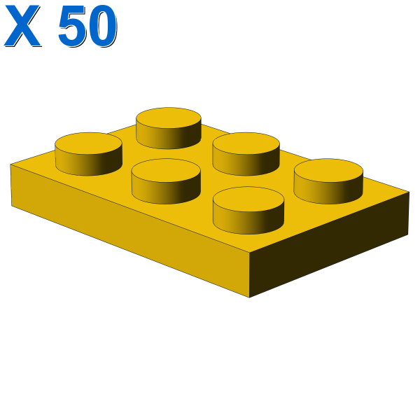 PLATE 2X3 X 50