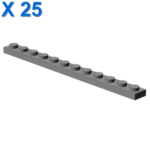 PLATE 1X12 X 25