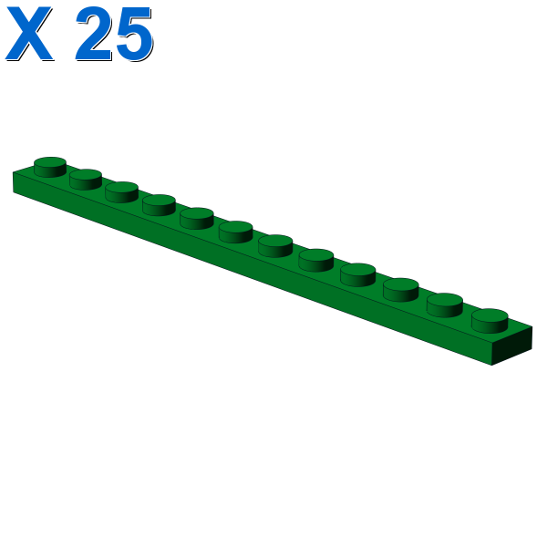 PLATE 1X12 X 25