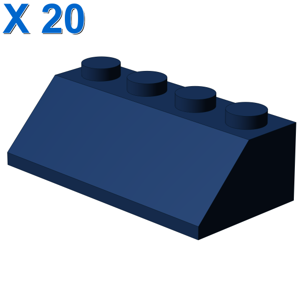 ROOF TILE 2X4/45° X 20