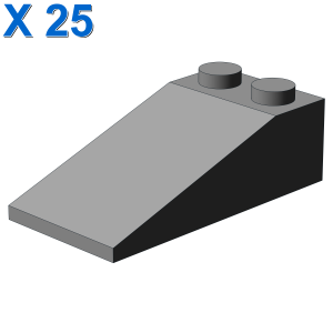 ROOF TILE 2X4X1, 18° X 25