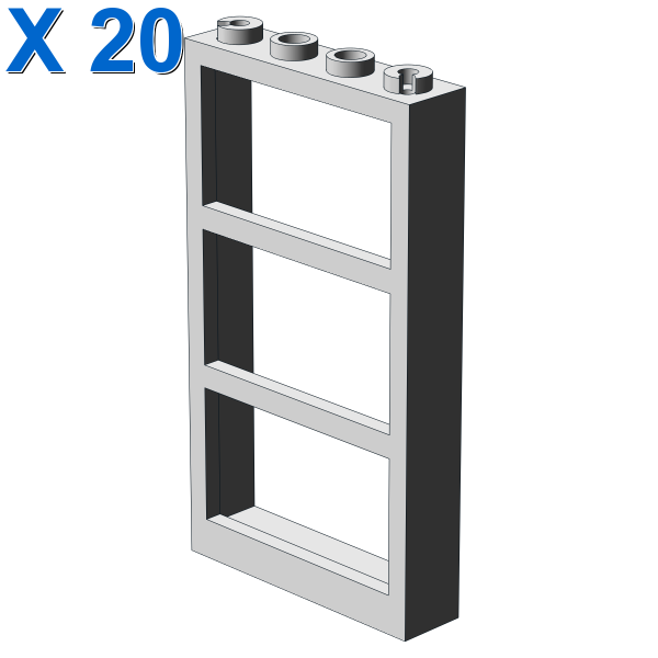 FRAME 1X4X6 TRIPARTITE X 20