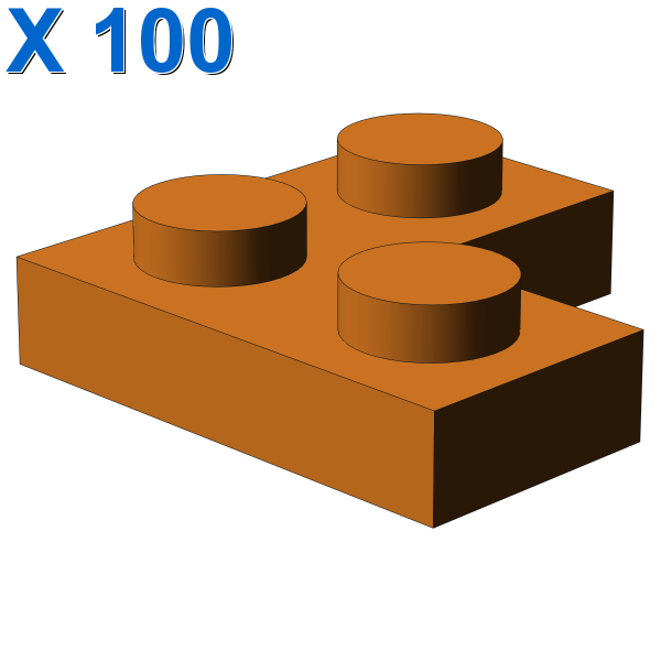 CORNER PLATE 1X2X2 X 100