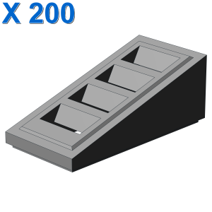 ROOF TILE W. LATTICE 1x2x2/3 X 200