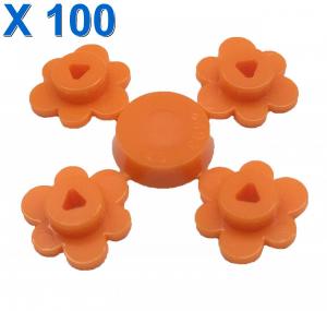 Flower small, 4 on Sprue X 100