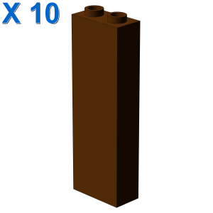 BRICK 1X2X5 X 10