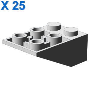 ROOF TILE 2X3/25° INV. X 25