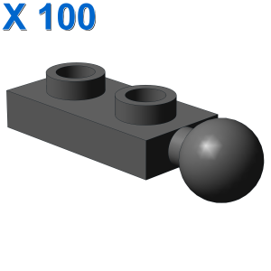 PLATE 1X2 W/5.9 BALL END X 100