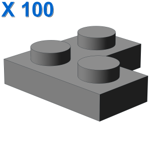 CORNER PLATE 1X2X2 X 100