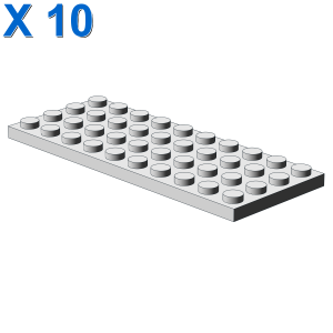 PLATE 4X10 X 10