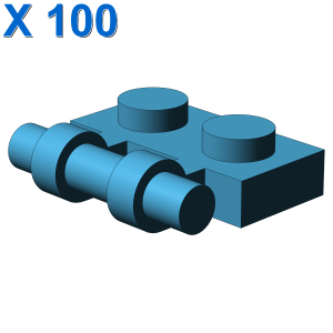 PLATE 1X2 W. STICK X 100