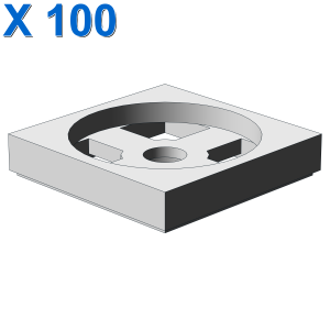 TURN PLATE 2X2, LOWER PART X 100