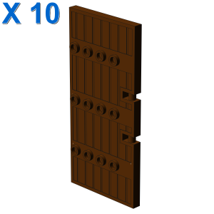 GATE 4X10 W. KNOBS X 10