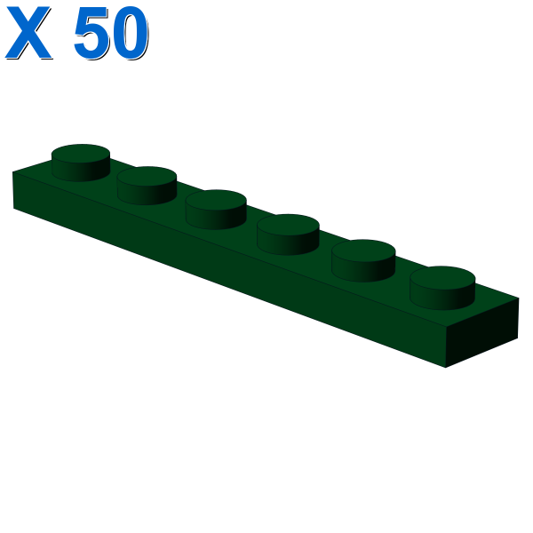 PLATE 1X6 X 50