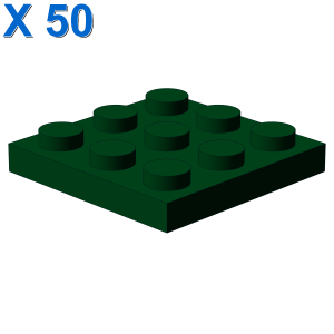 PLATE 3X3 X 50