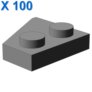 RIGHT PLATE 2x2 27DEG X 100