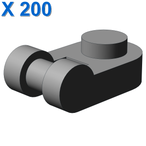 PLATE 1X1 ROUND W/3.2 SHAFT X 200