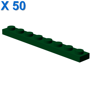 PLATE 1X8 X 50