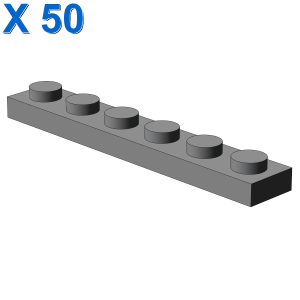 PLATE 1X6 X 50