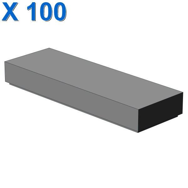 FLAT TILE 1X3 X 100