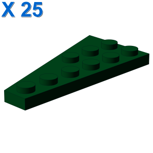 RIGHT PLATE 3X6 W. ANGLE X 25