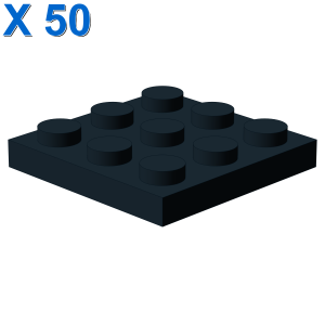 PLATE 3X3 X 50