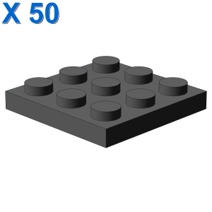 PLATE 3X3 X 50